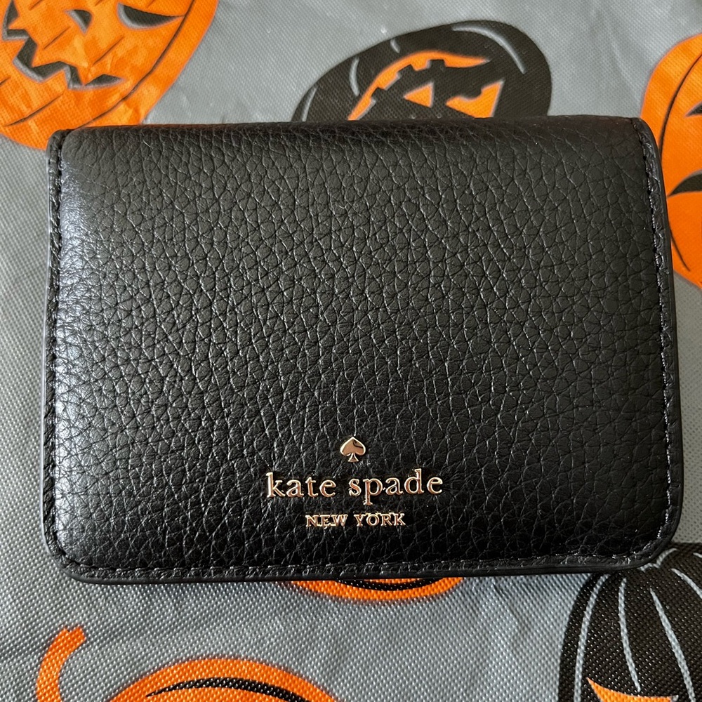 Kate Spade Lena Black Leather Wallet